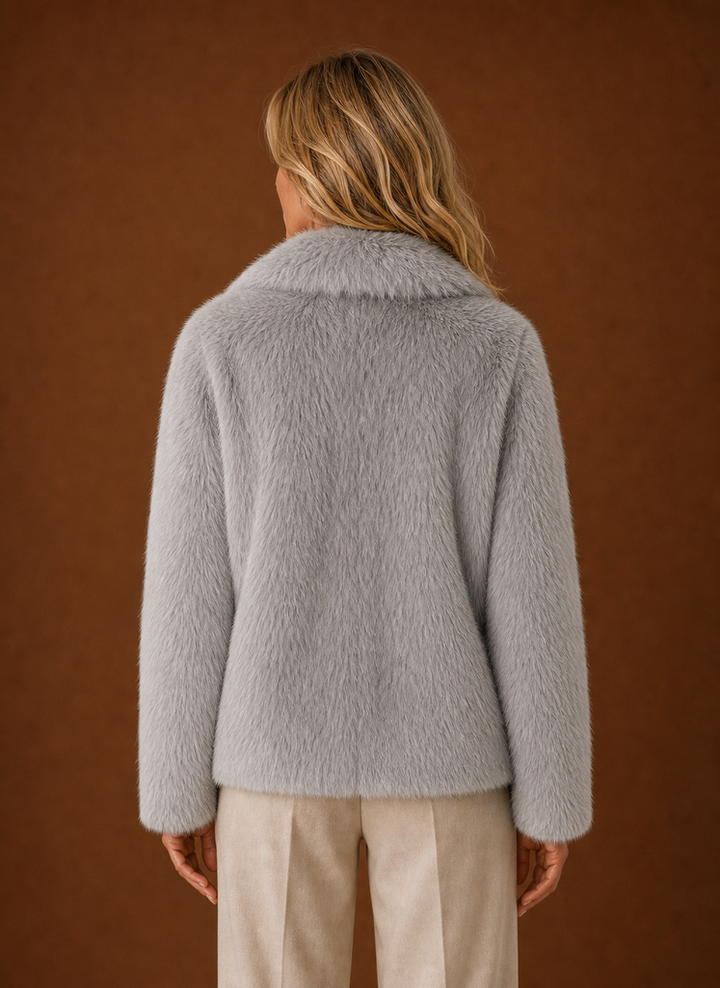 Trendiger Damen-Wintermantel, elegant & warm, Must-have für Damenmode im Winter.