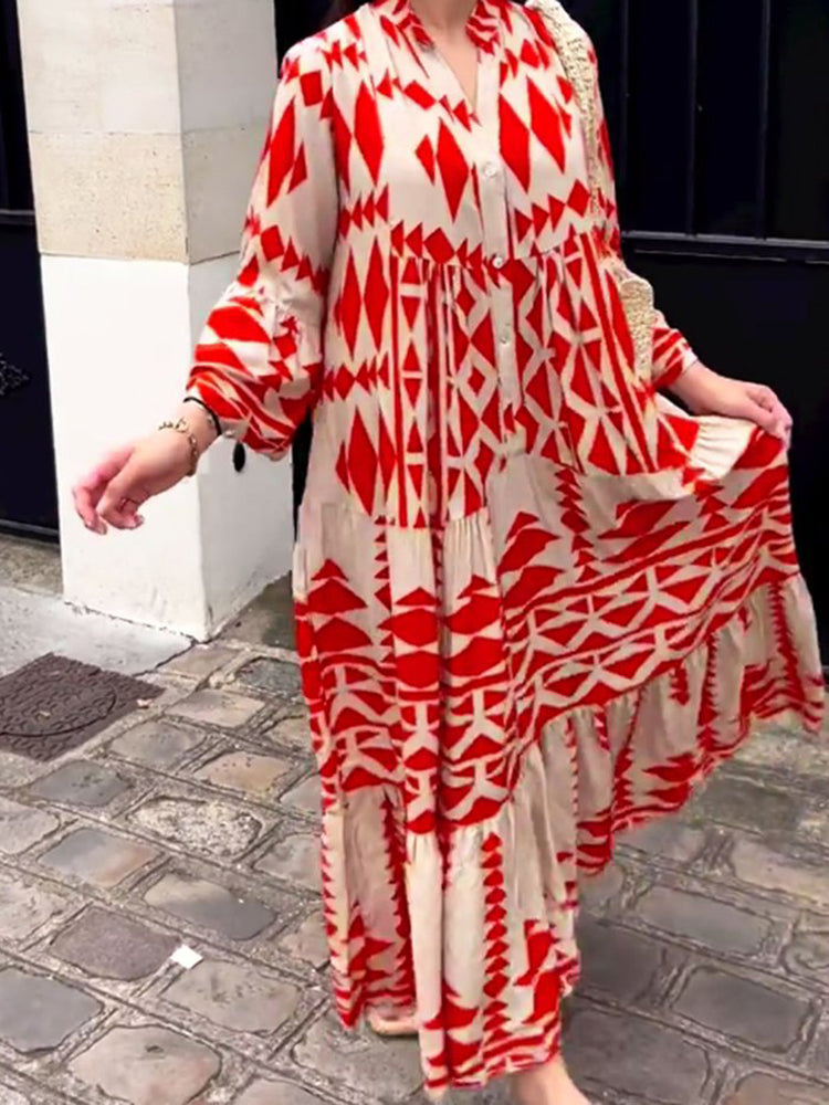 Stilvolles, luftiges Damen Maxikleid Emilia. Elegantes Sommerkleid für Damen, ideal als Freizeit- & Urlaubskleid.