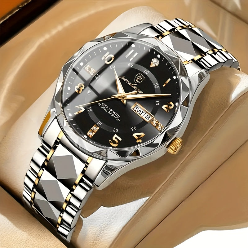 Wasserdichte Herren Armbanduhr, multifunktional, ideal für Sport & Outdoor. Robuste Digitaluhr.