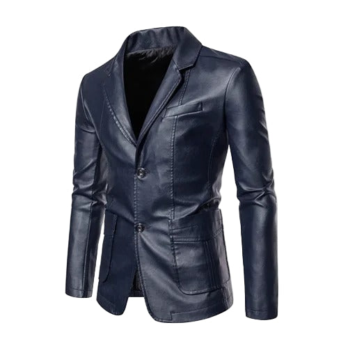 Klassische Herrenmode: Slim Fit Reißverschlussjacke, ideal für Business Casual und Freizeit.