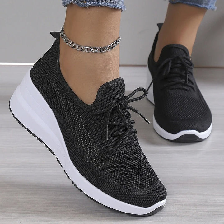 Bequeme Damen Orthopädische Sneaker, rutschfest & leicht, perfekt als Arbeitsschuhe & Alltagsschuhe.