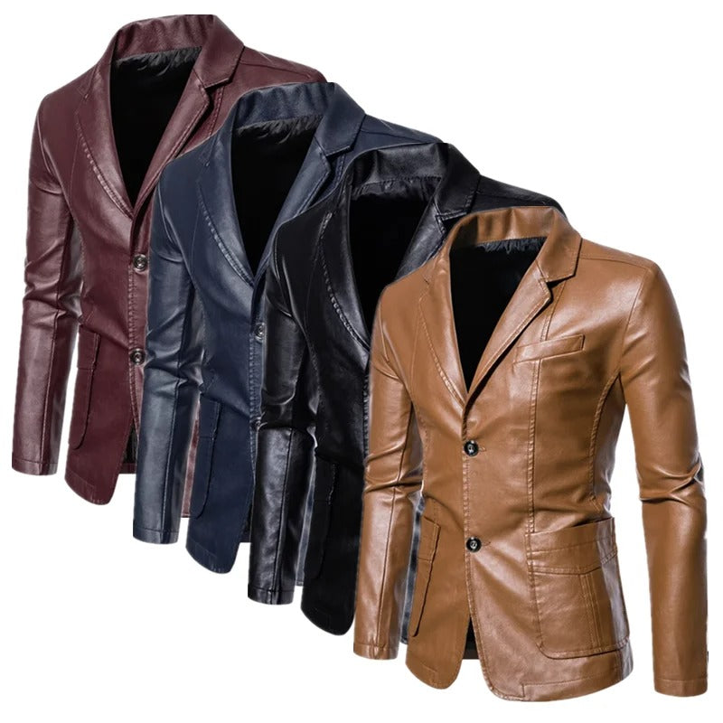 Herren Slim Fit Business Freizeit Jacke. Klassische Eleganz, modern und vielseitig für Männer.