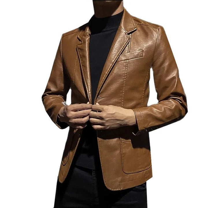 Schicke Slim Fit Reißverschlussjacke für Herren. Eleganz und Komfort für Business & Freizeit.