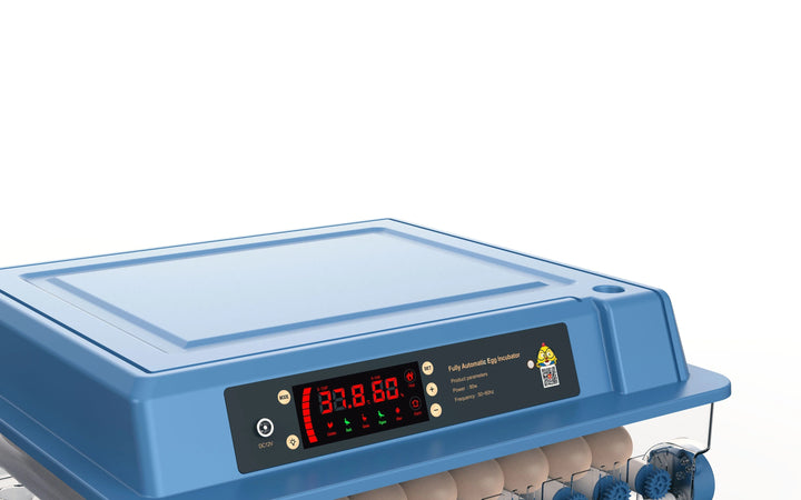 HatchEase Inkubator mit präziser Temperatur- & Feuchtigkeitskontrolle für optimale Eierentwicklung.