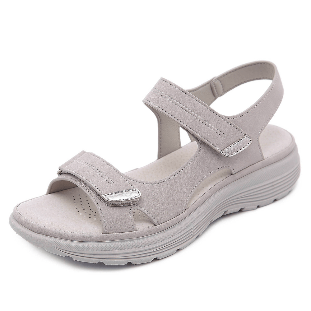 Elegante Damen Komfort Sandalen in Blau, orthopädisch und verstellbar für optimalen Halt den ganzen Sommer.