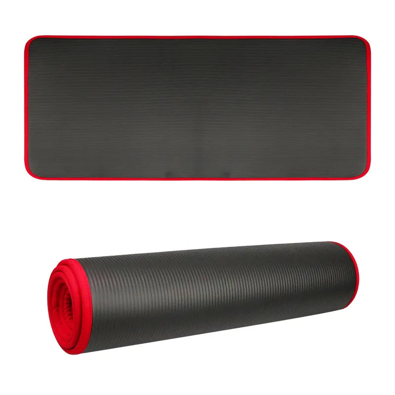 Extra dicke, rutschfeste Yogamatte für Yoga & Fitness. Bietet Komfort & Stabilität bei Bodenübungen & Dehnübungen.