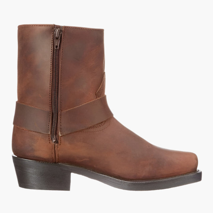 Schwarze Herren Cowboy Boots, perfekt als Outdoor-Stiefel für Abenteuer und langlebige Herrenschuhe im Herbst.