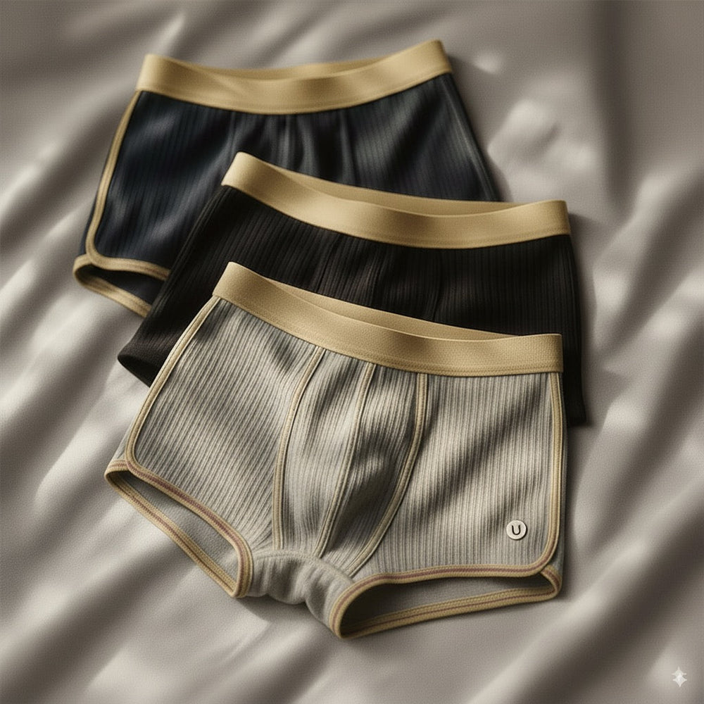 Hochwertige Herren Boxershorts aus weichem, atmungsaktivem Material. Perfekt für zuverlässigen Halt und maximalen Tragekomfort.