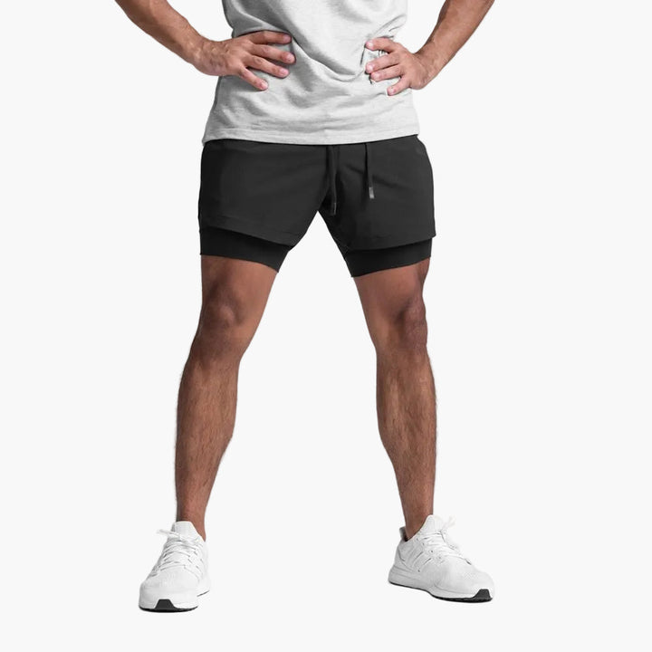Weiche Herren Fitness-Shorts, atmungsaktive Sportbekleidung für Herren, optimal für jede Sportart.