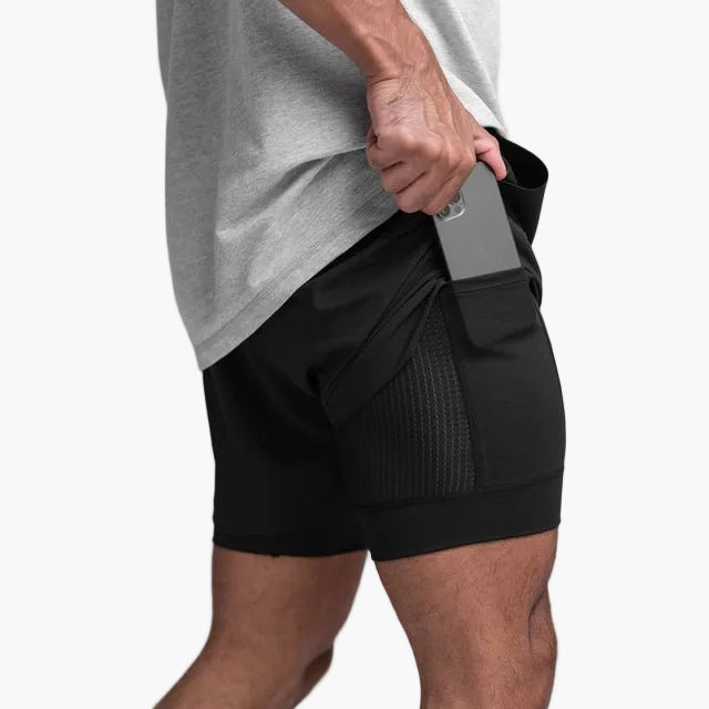 Funktionale Herren Activewear Shorts, perfekt als Trainingshose, Laufshorts oder lässige Sommerhose.