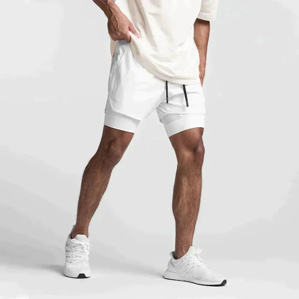 Herren Fitness-Shorts, flexibel & bequem, ideal für Training, Sport und Freizeit im Sommer.
