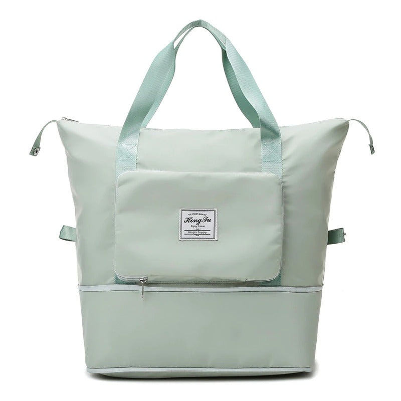 Robuste unisex Reisetasche, erweiterbar & wasserdicht, ideal für Kurztrips und als Organizer Tasche.