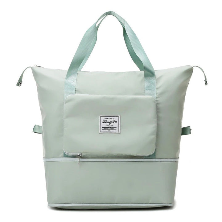 Robuste unisex Reisetasche, erweiterbar & wasserdicht, ideal für Kurztrips und als Organizer Tasche.