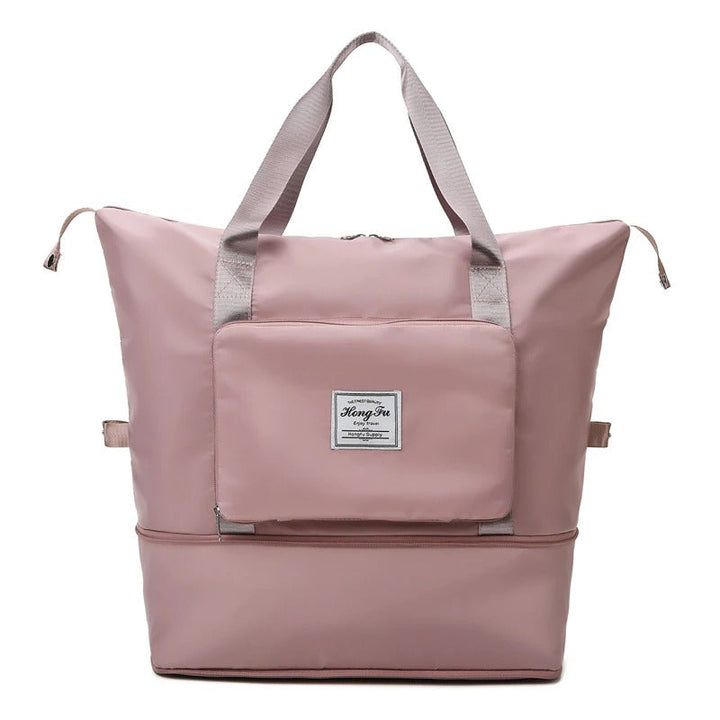 Praktische, erweiterbare Reisetasche für Damen & Herren, ideal als Handgepäck oder Sporttasche.