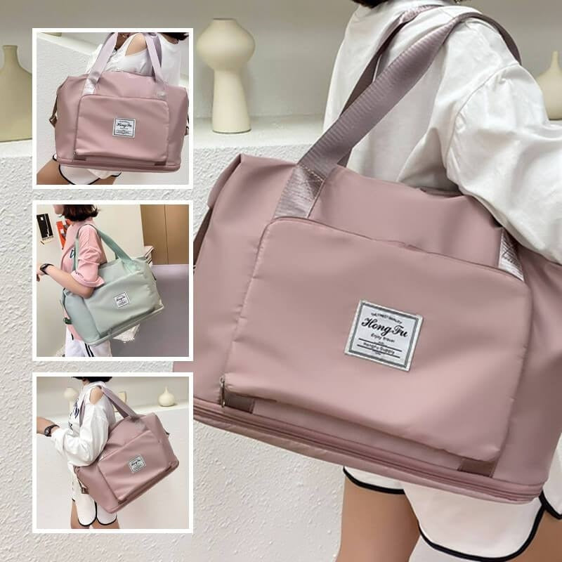 Stylische, leichte Sport- & Reisetasche aus wasserdichtem Oxford, perfekt für den Alltag und Reisen.
