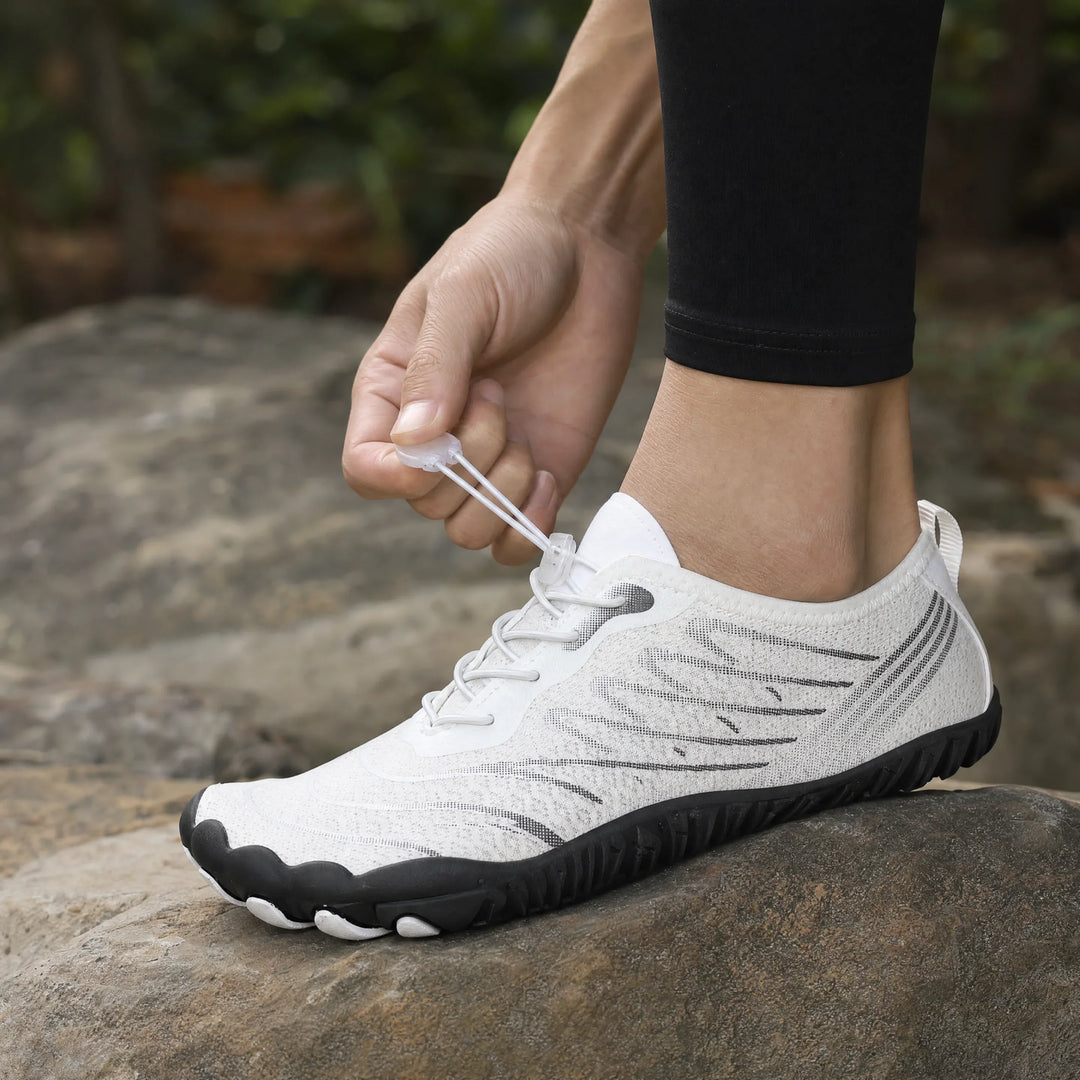 Bequemer NaturaRun Unisex-Barfuß-Winterschuh. Atmungsaktiv, leicht & ideal für warme und gesunde Füße.