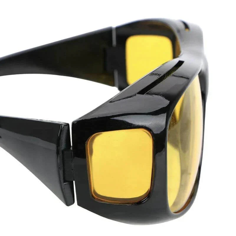 Robuste Nachtsichtbrille, unisex, schützt vor Blendung und UV-Strahlen beim Fahren.