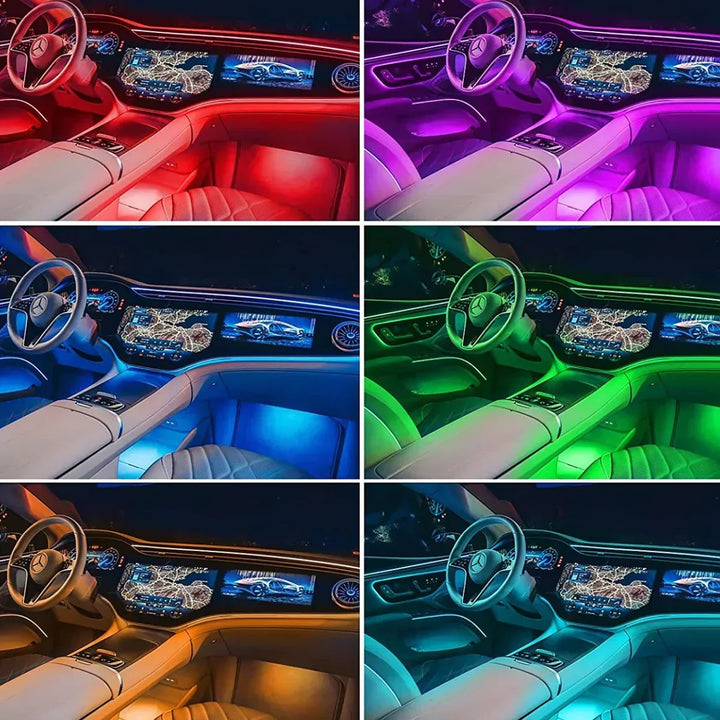 GlowLine RGB LED Tuning Beleuchtung für den Fahrzeug-Innenraum. Modernes Ambiente für Ihr Auto.