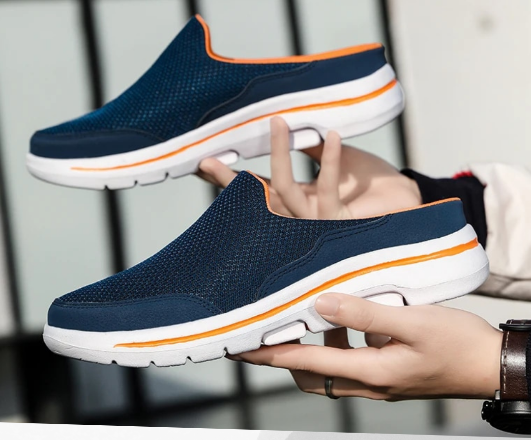 Detailansicht der bequemen Marlon Herrenschuhe für optimale Fußgesundheit und Haltungskorrektur.
