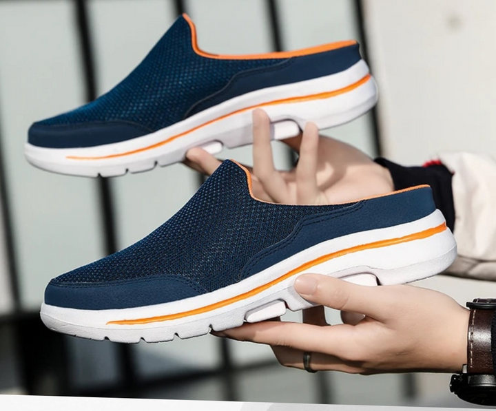 Detailansicht der bequemen Marlon Herrenschuhe für optimale Fußgesundheit und Haltungskorrektur.