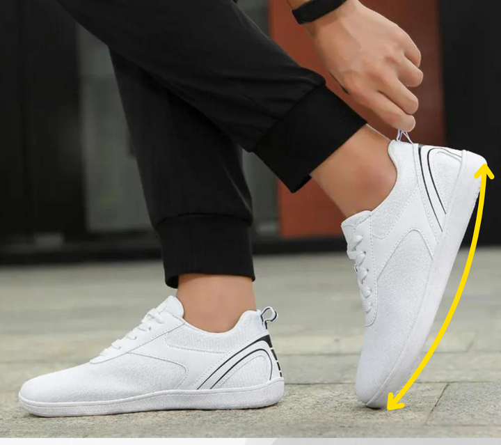 Bequemer Viona Barfuß-Sneaker (Unisex) beim Gehen, ideal als Alltagsschuh & Freizeitschuh.