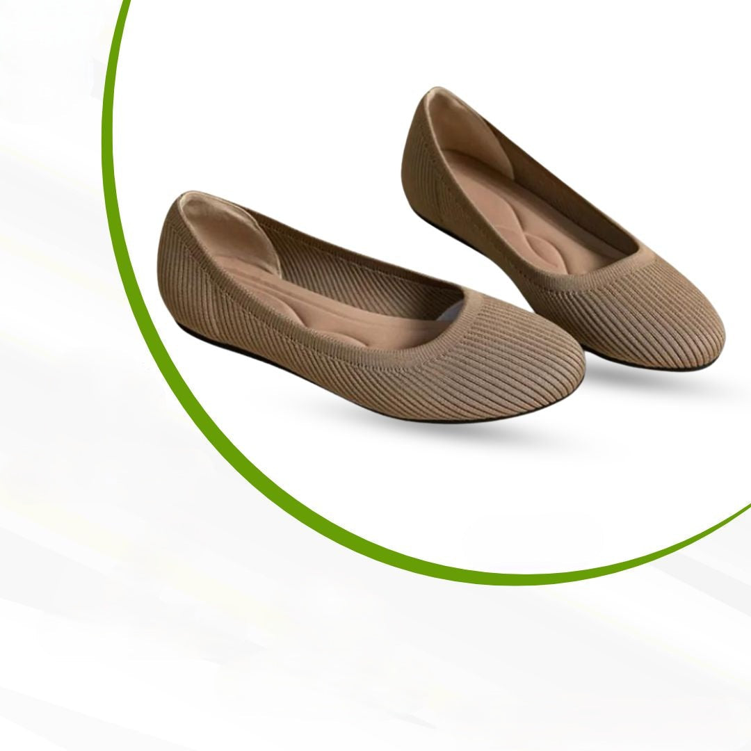 Stilvolle Melina Komfort-Ballerinas für Damen, orthopädisch & bequemschuhe, ideal für Fußgesundheit im Alltag.