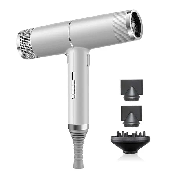 Velair professioneller Haartrockner mit 2 Aufsätzen. Ionen-Technologie für schnelles Trocknen und frizzfreies Haar.