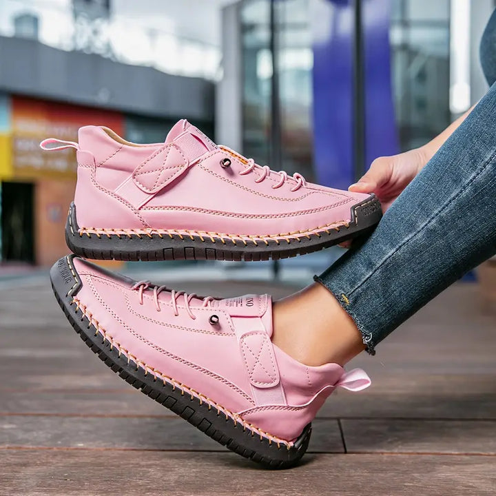 Vielseitige Damen Freizeitschuhe, klassisch, orthopädisch, für gesunde Füße jeden Tag geeignet.