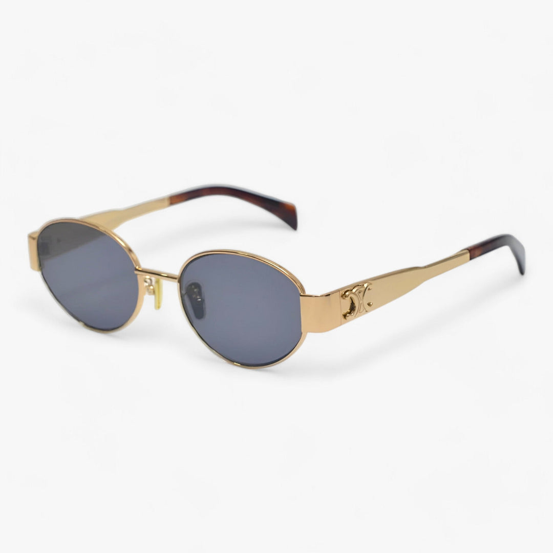 Moderne Frauen Sonnenbrille Narella mit UV-Schutz zum Schutz der Augen, leichter Acetatrahmen für hohen Tragekomfort.