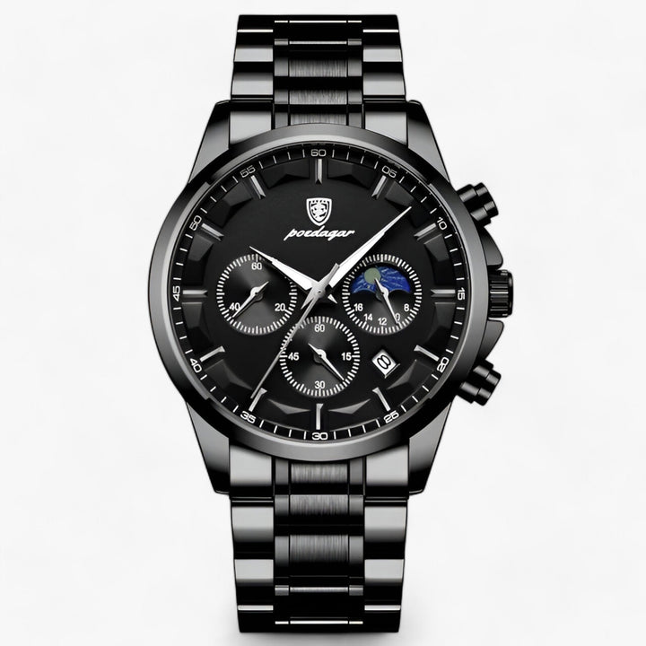 Stilvolle & wasserdichte Luxus-Herrenuhr. Klassisches Design, präzise Zeitmessung. Ideales Geschenk für Männer.