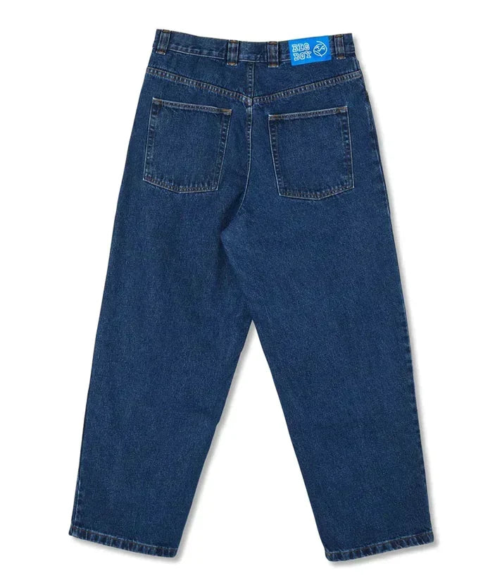 Vielseitige Herren Oversized Jeans, perfekte weite Denim Hose für Skateboarding und entspannte Streetwear Outfits.