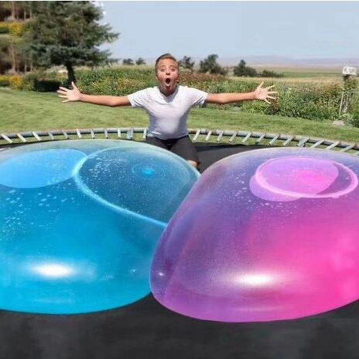 Aufblasbarer 80 cm Glibber-Spielball für Kinder. Ideales, dehnbares Spielzeug für draußen & drinnen, Garten & Strand.