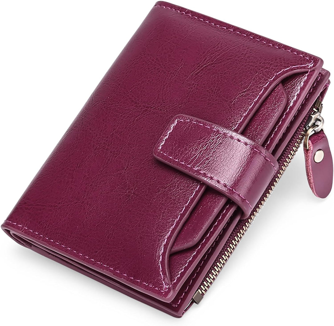 Geschenkidee: Elegantes Unisex Portemonnaie mit vielen Fächern und RFID-Schutz.