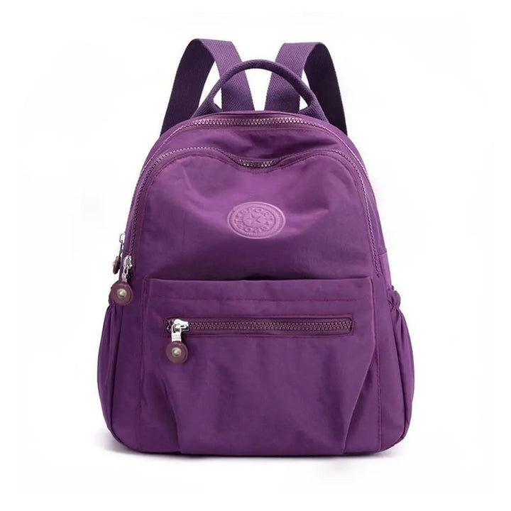 Sicherer Minirucksack Grün für Wertsachen, Anti-Diebstahl Reißverschlüsse, unisex.