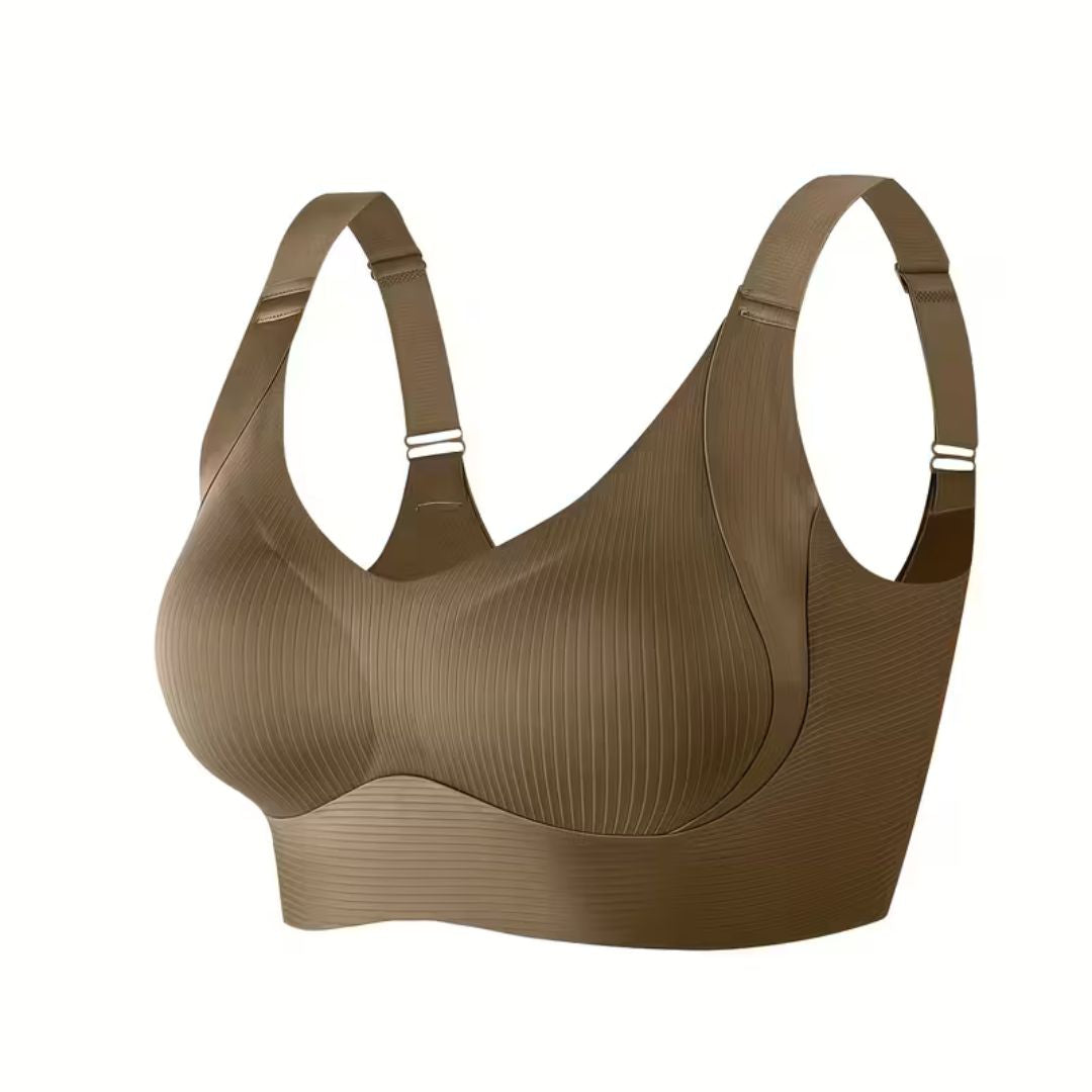 Komfortable Damen Unterwäsche: Bügelloser Push-up BH, ideal als Sport- & Alltags-BH, formgebend.