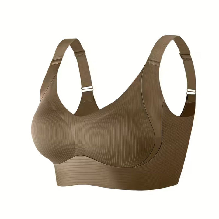 Komfortable Damen Unterwäsche: Bügelloser Push-up BH, ideal als Sport- & Alltags-BH, formgebend.