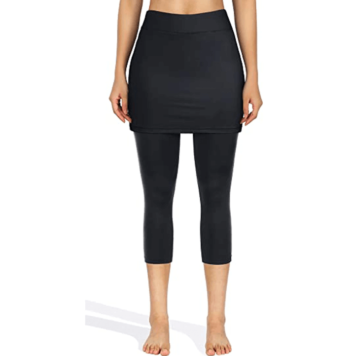Hochwertige Rockleggings für Damen, Mireille, mit praktischen Seitentaschen, optimal für Workout.