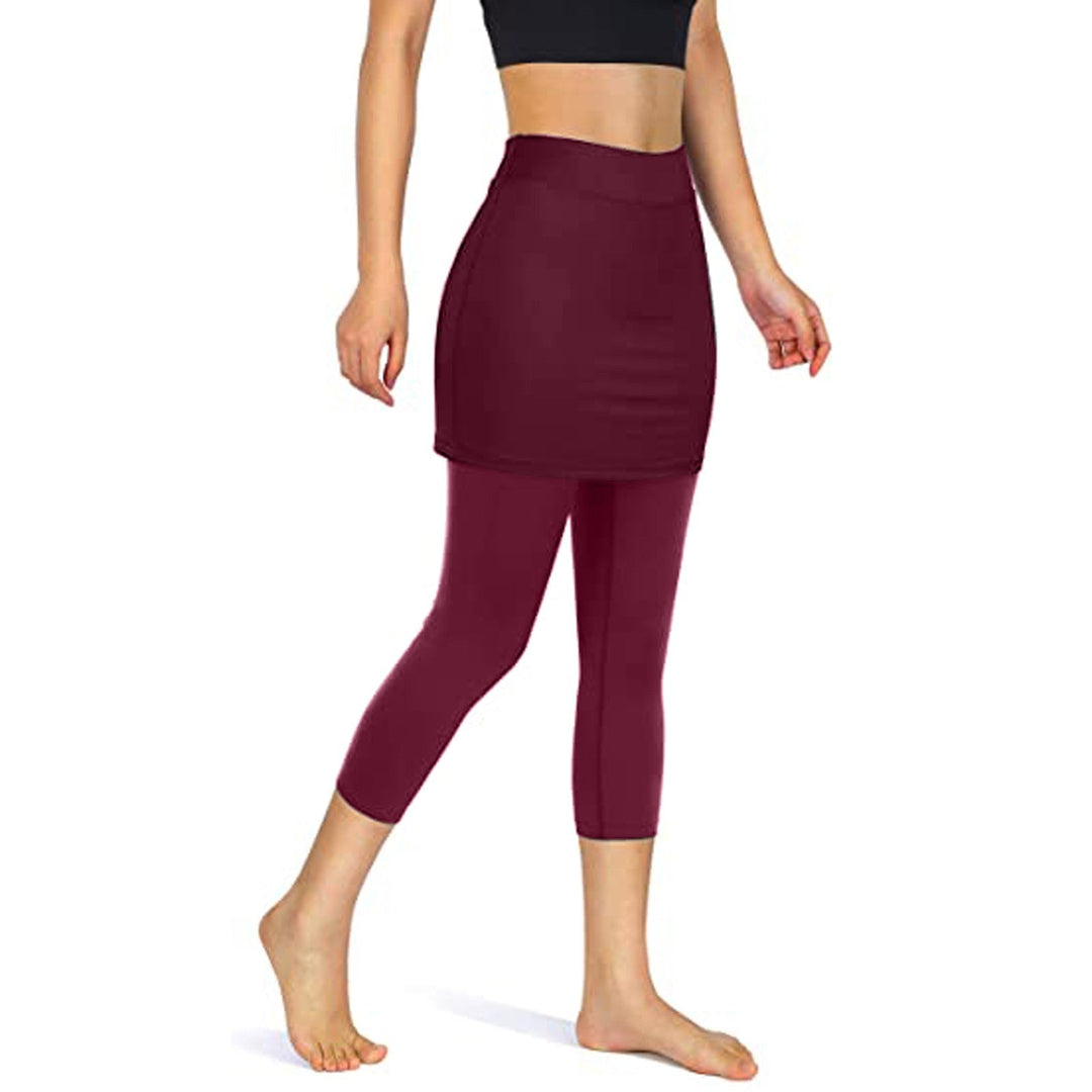Activewear Damen Rockleggings für Sport & Alltag, mit Seitentaschen und schlankem Design.