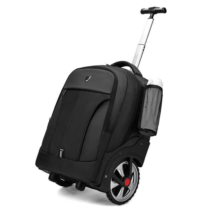 Praktischer Rollbarer Reiserucksack Helsinki mit Laptopfach. Ideal als Handgepäck für jeden Trip.