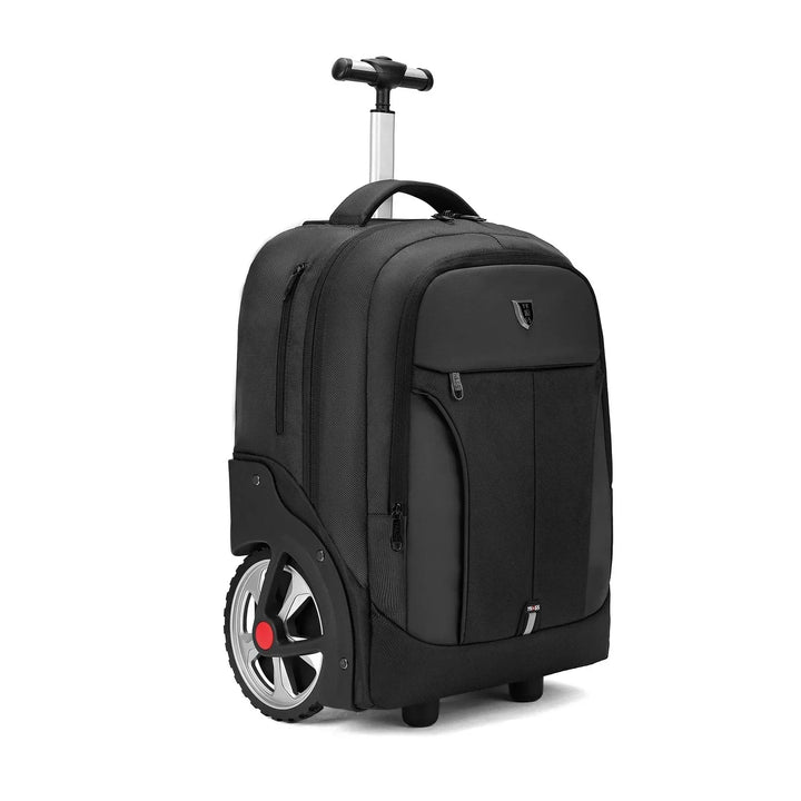 Stilvoller Unisex Rollbarer Laptop-Rucksack Helsinki. Perfekt für Reisen, Business und Wochenendtrips.