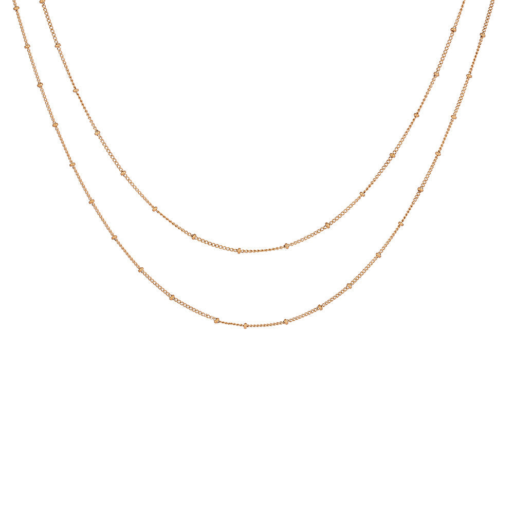 Langlebige Damen Halskette aus wasserfestem Edelstahl, verstellbar, ein elegantes Geschenk für sie.