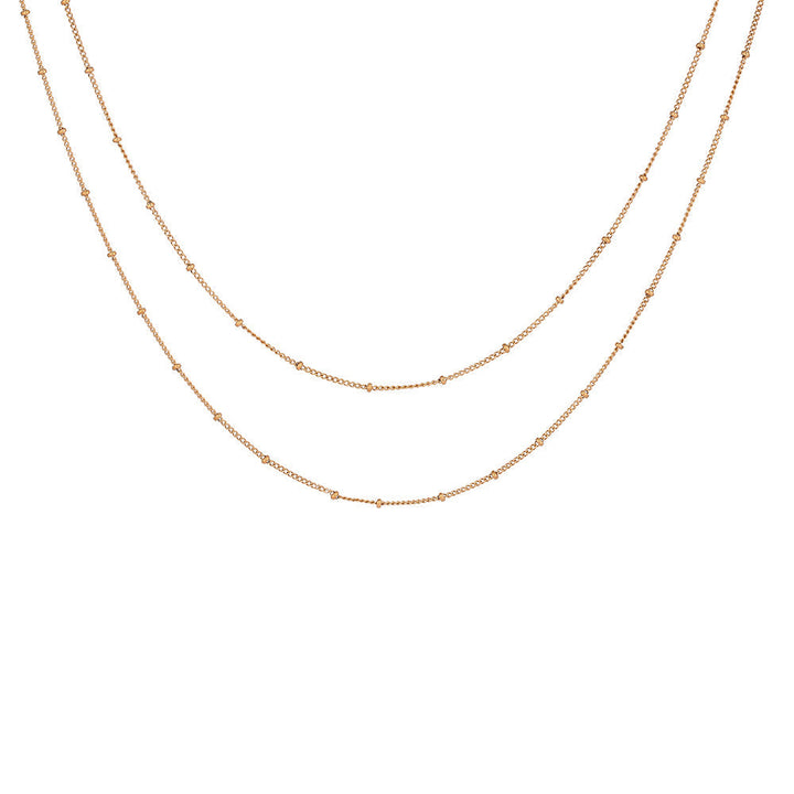 Langlebige Damen Halskette aus wasserfestem Edelstahl, verstellbar, ein elegantes Geschenk für sie.
