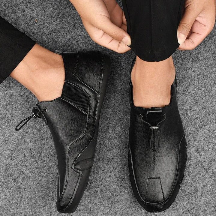 Vielseitige Herren Loafer, elegante Slip-On Schuhe, ideal als Büroschuhe oder stilvolle Freizeitschuhe.