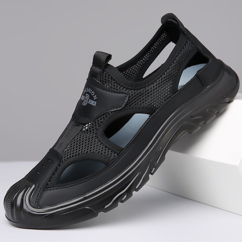 Komfortable Herren Slipper Sandalen, atmungsaktiv & rutschfest, ideal als Sommerschuhe für jeden Tag.