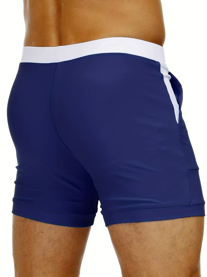Elias Herren Schwimmshorts, schnelltrocknend & atmungsaktiv für Sport und Freizeit; ideal für heiße Sommertage.