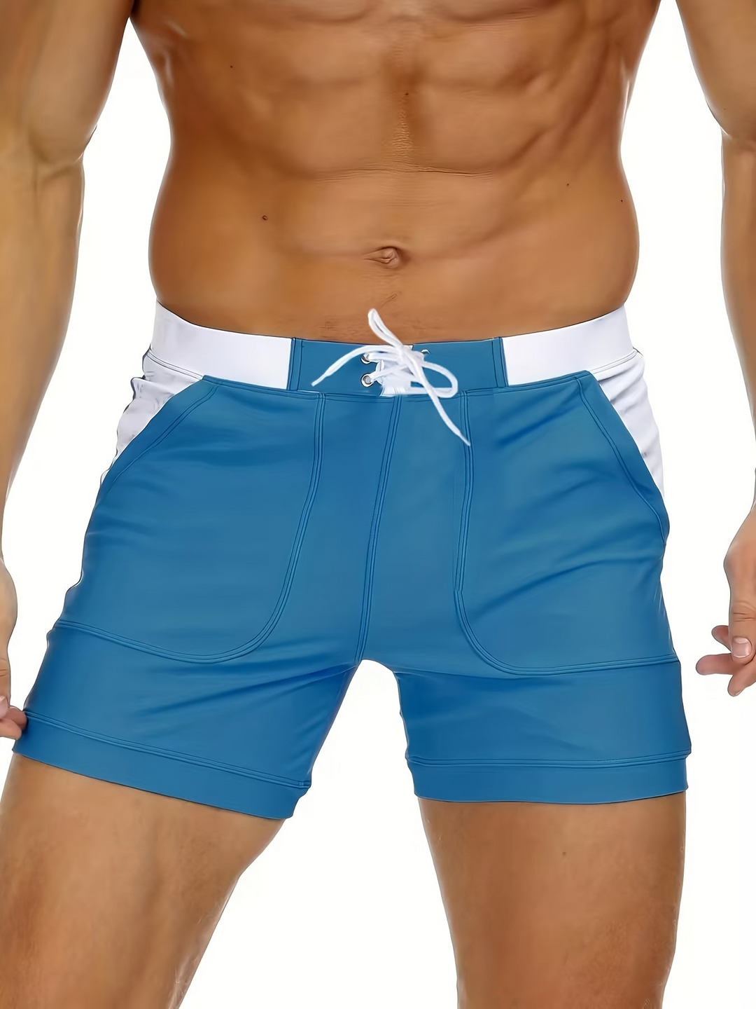 Vielseitige Elias Herren Badehose, schnelltrocknend und atmungsaktiv – die ideale Bademode für den Sommerurlaub.