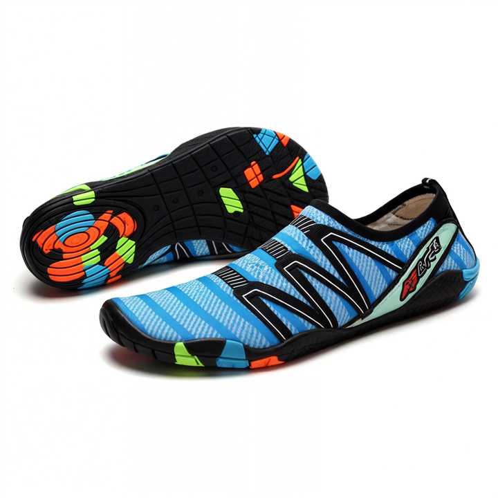 AquaFlex Badeschuhe für Damen und Herren, schnelltrocknend, perfekt für den Strandurlaub.