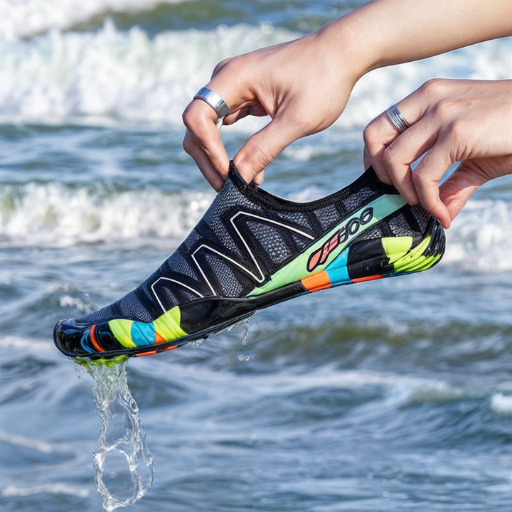 Unisex AquaFlex Wasserschuhe, schnelltrocknend & flexibel, für optimale Leistung im Wassersport.