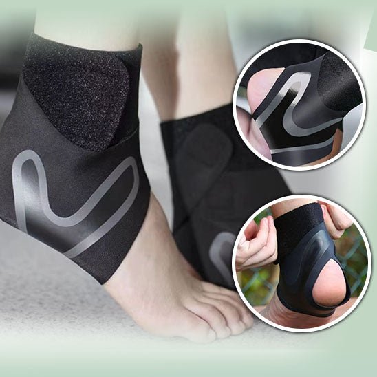 FlexGuard Pro Kompressions-Knöchelbandage zur Stabilisierung des Fussgelenks bei Sport und Rehabilitation.