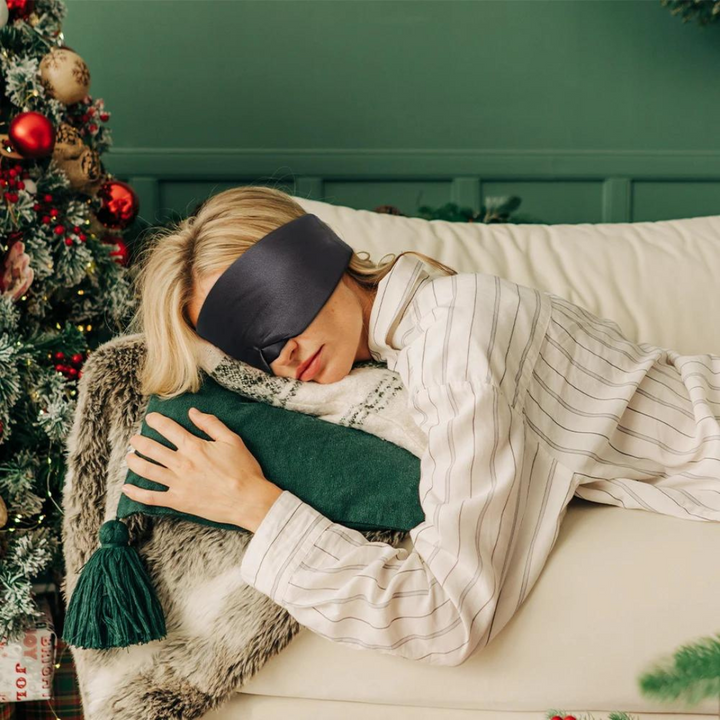 Unisex Schlafmaske für umfassendes Wohlbefinden. Fördert tiefe Erholung, entspannten Schlaf & Nachtruhe.